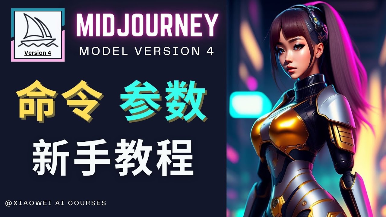 【副业项目5078期】Midjourney新手入门教程，轻松创作顶级图像，命令参数-新手教程-知行副业网