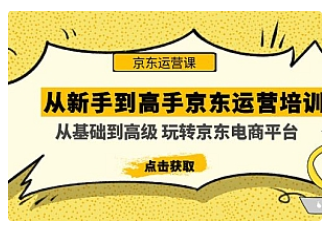 【副业项目5010期】从新手到高手京东运营培训：从基础到高级 玩转京东电商平台-知行副业网