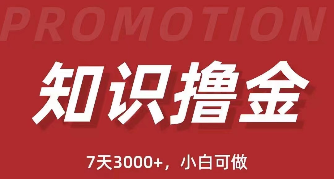 【副业项目5702期】抖音知识撸金项目：简单粗暴日入1000+执行力强当天见收益(教程+资料)-知行副业网