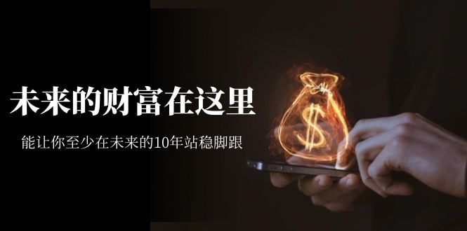 【副业项目7298期】某收费文章《未来的财富在这里》能让你至少在未来的10年站稳脚跟-知行副业网