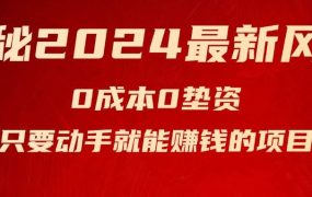 揭秘2024最新风口,新手小白只要动手就能赚钱的项目---空调-知行副业网