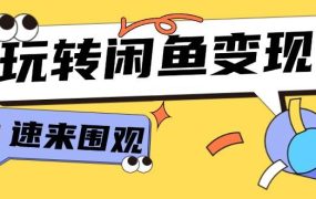从0到1系统玩转闲鱼变现,教你核心选品思维,提升产品曝光及转化率-15节-知行副业网