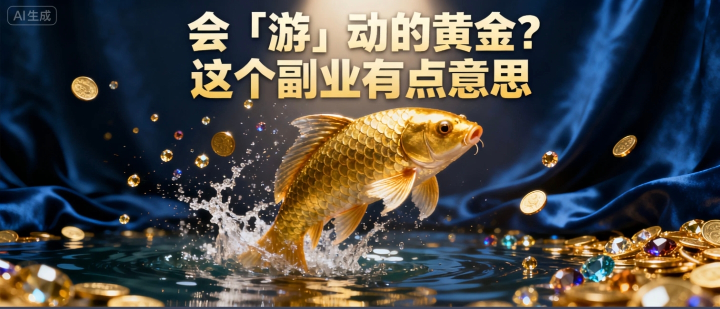 单号月销1.5W+！AI“凭空造鱼”带货新玩法，小白3分钟出一个爆款视频-知行副业网
